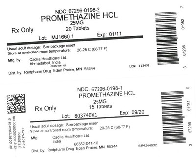 Label (Promethazine 0198)